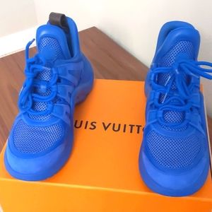 Blue Louis Vuitton Archlight Sneakers